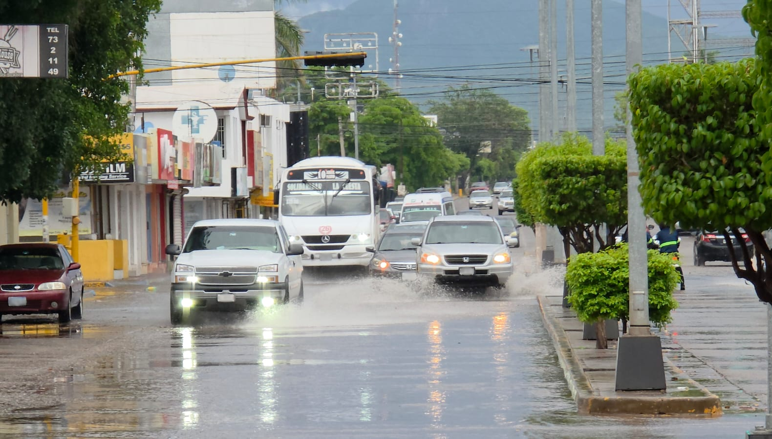 Lluvias en Guamúchil