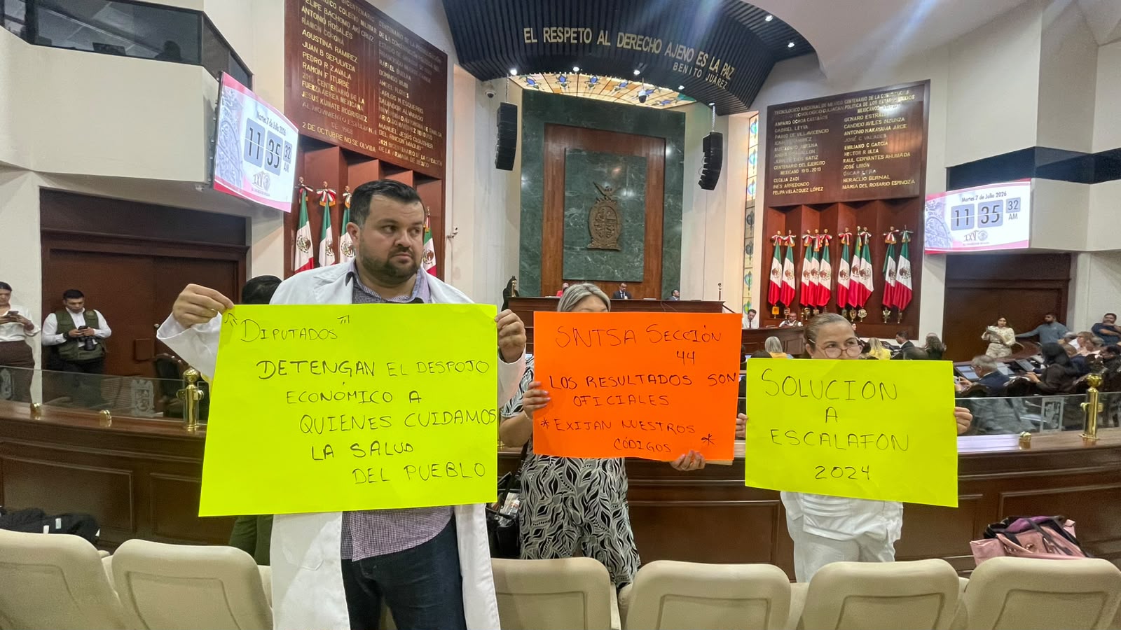 Manifestación Trabajadores Salud