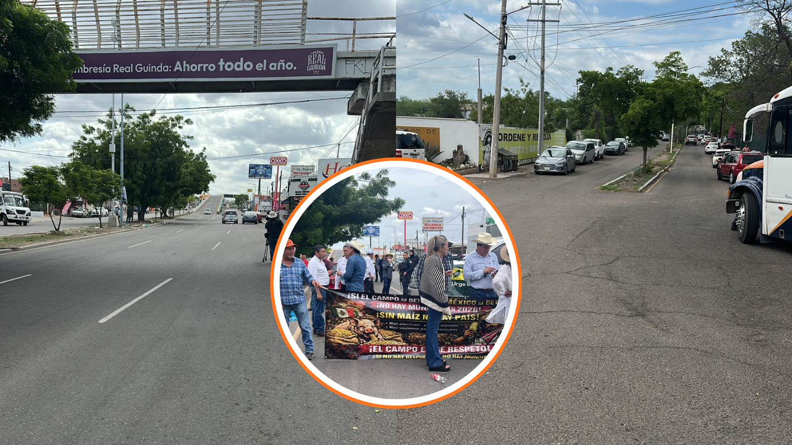 Productores liberan bloqueo en la carretera a Navolato