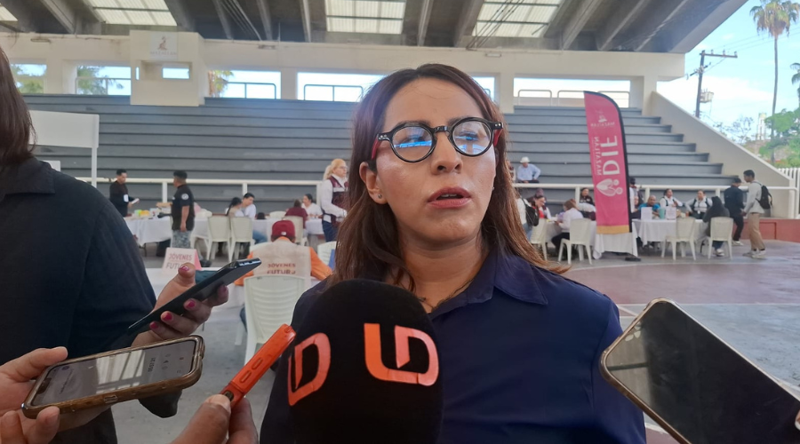 María Guadalupe Lachino Salinas, coordinadora y comisionada de los programas de Territorios de Paz y Estrategia Nacional