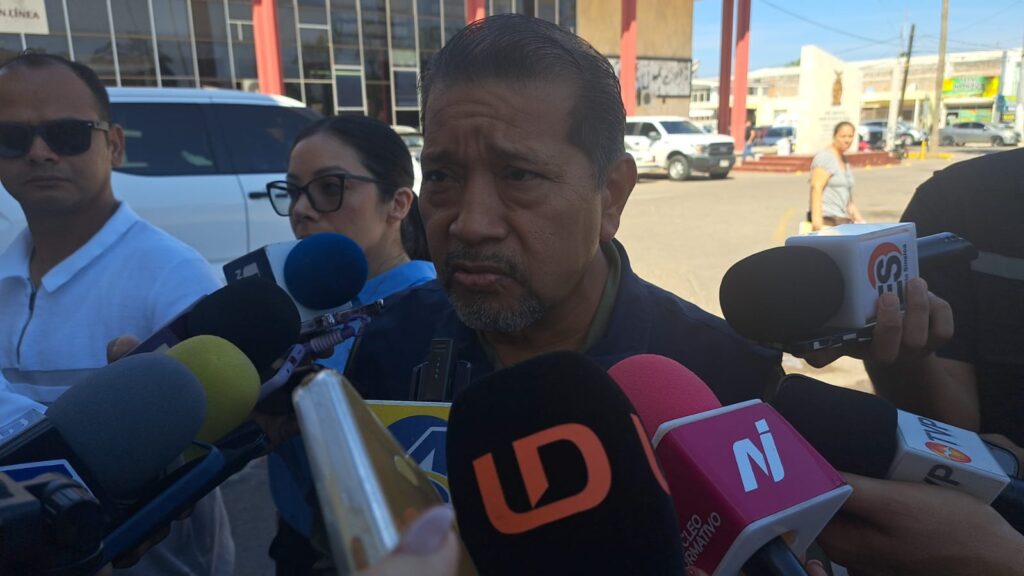Mario Cosme Gallardo, coordinador municipal de Protección Civil en Ahome.
