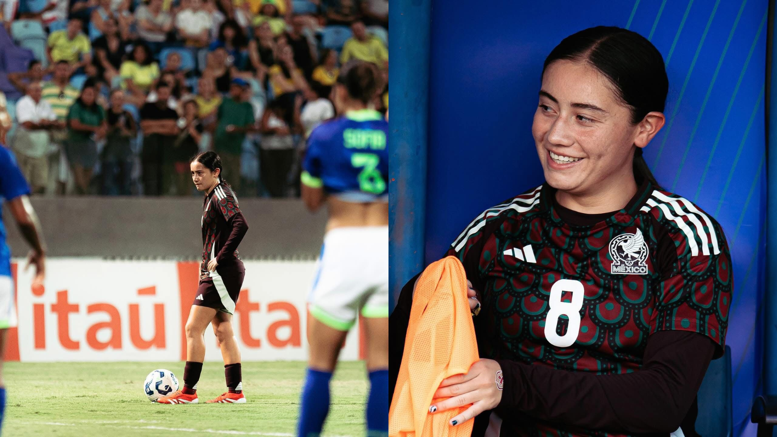 Sinaloense Monique Montes, jugadora de futbol