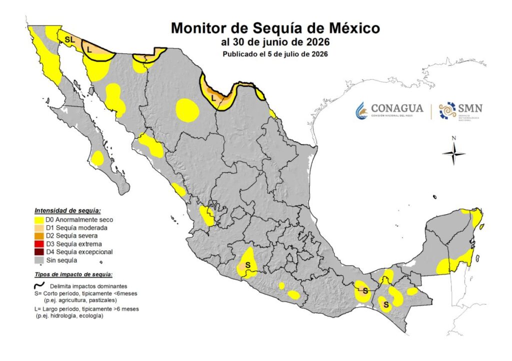 Son 12 los municipios que tienen la superficie anormalmente seca