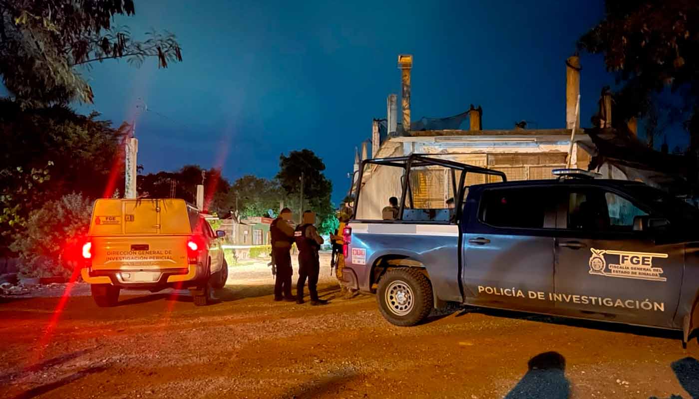 Elementos de seguridad e investigadores acuden a domicilio en Villa Juárez, Navolato