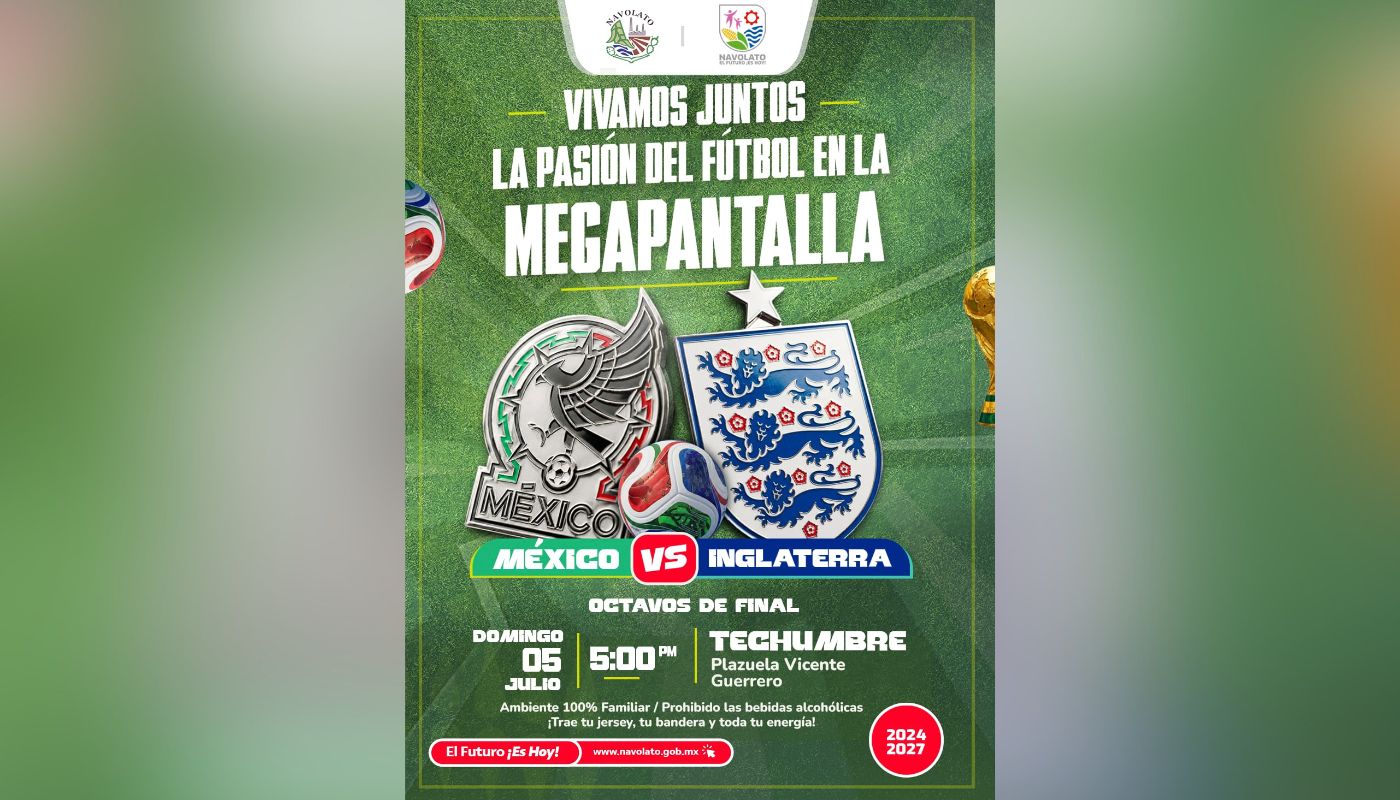 Flyer de un evento mundialista