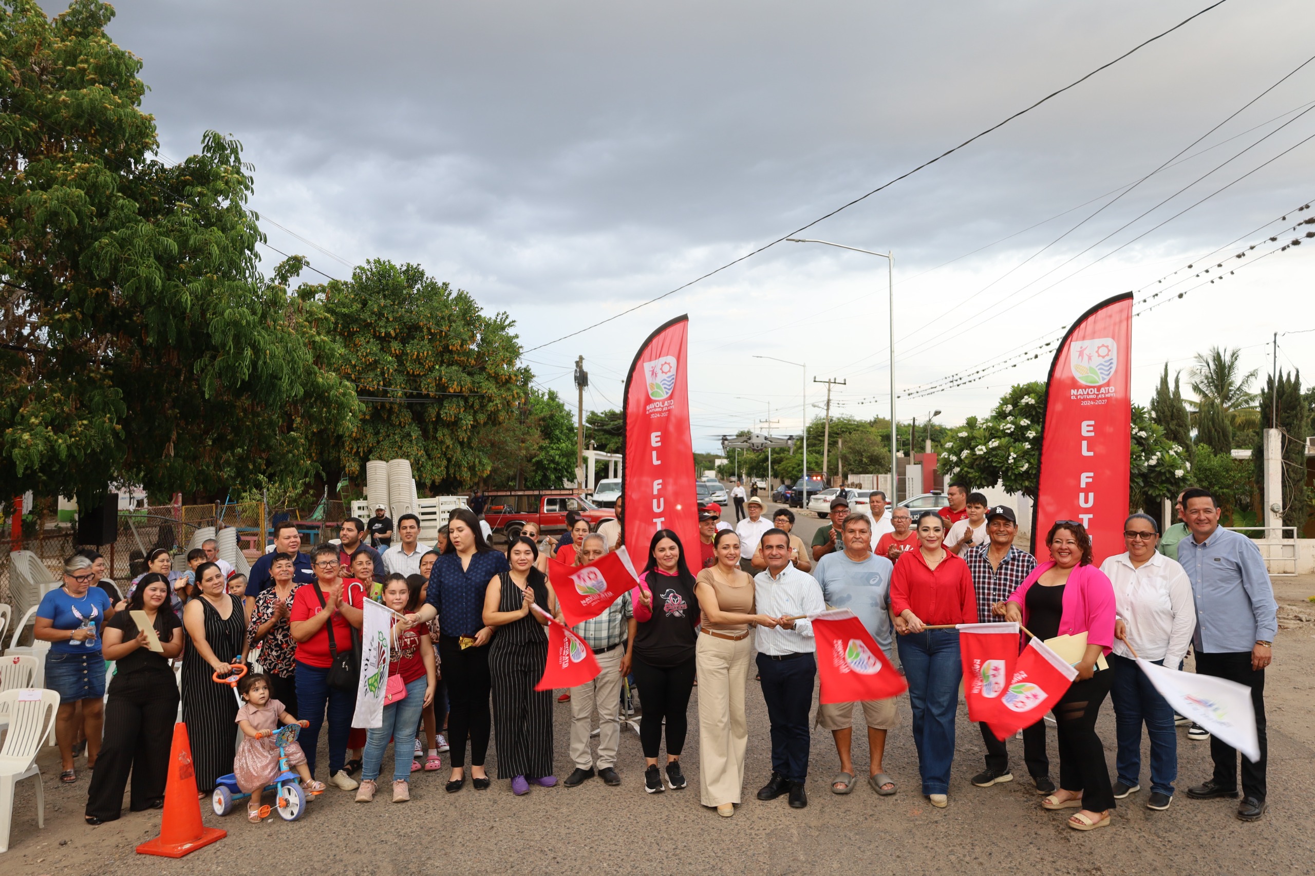 Inicio de obras en Navolato