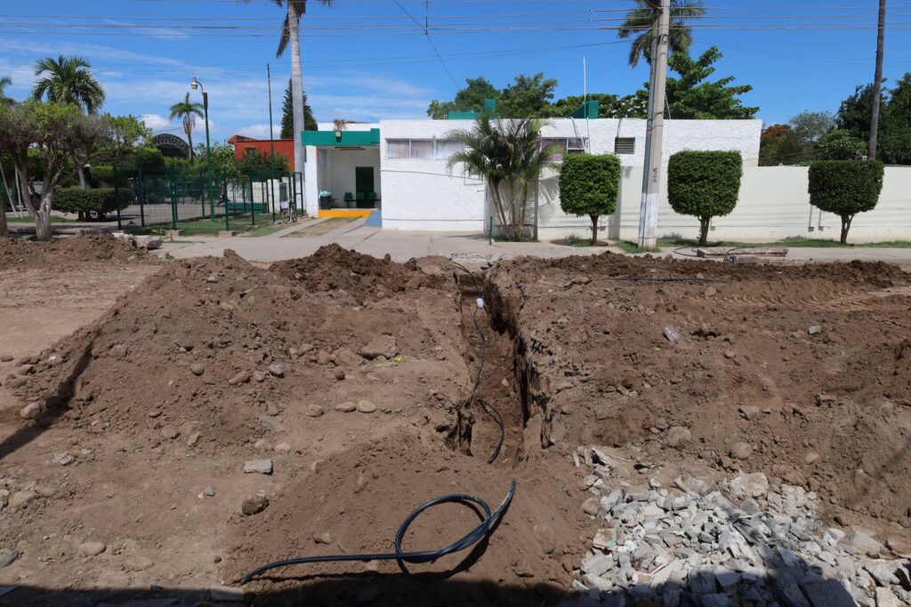Tierra en la calle