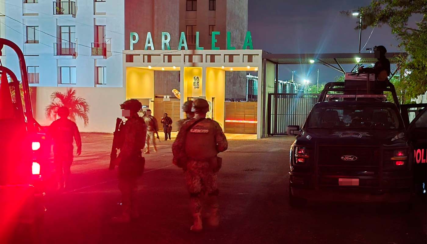 Elementos de la Policía y el Ejército Mexicano en Culiacán