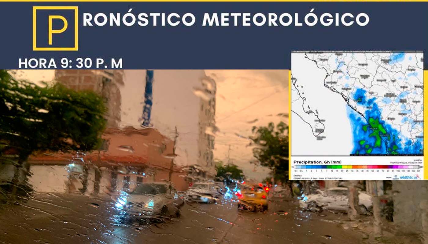 Pronóstico PC Sinaloa 8 septiembre 2025