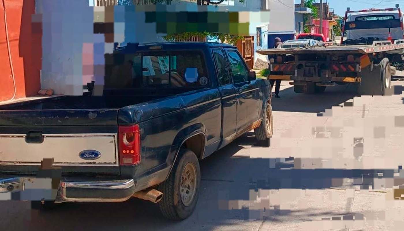 Recuperan camioneta con reporte de robo
