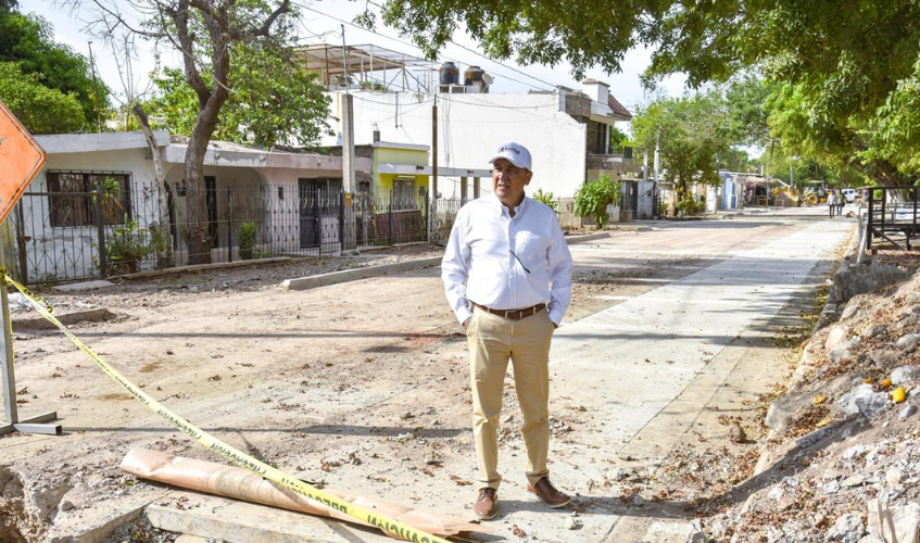Reparación de drenaje en la Burócrata