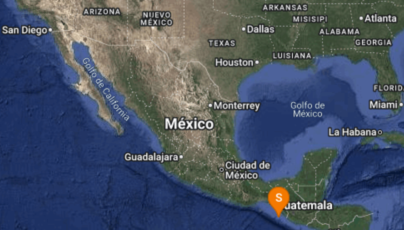Sismo en Chiapas.