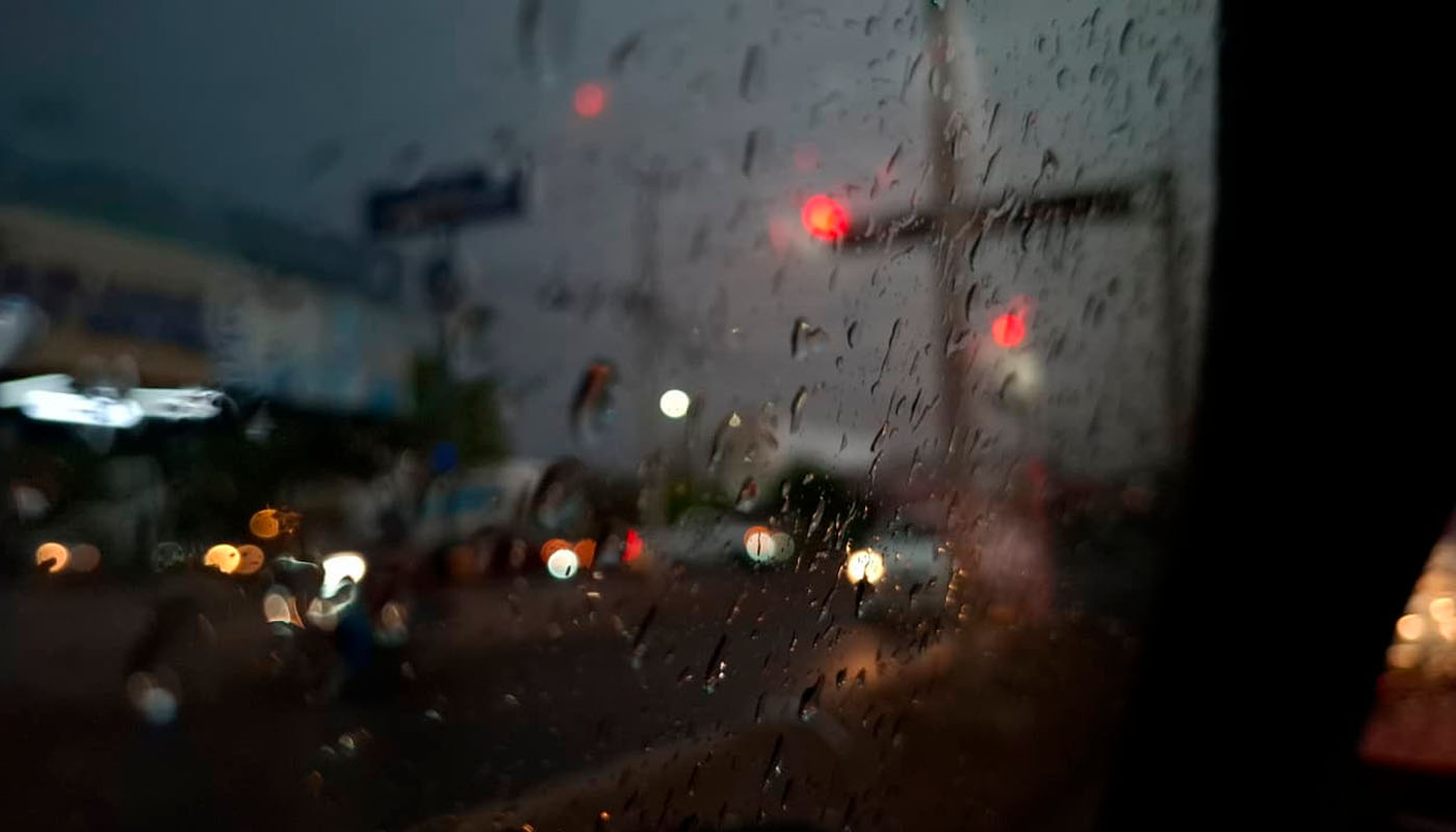 Se registran lluvias en Culiacán