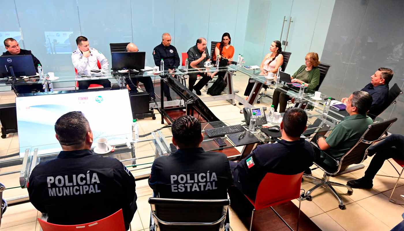 Se reúnen secretarios de seguridad de Sinaloa
