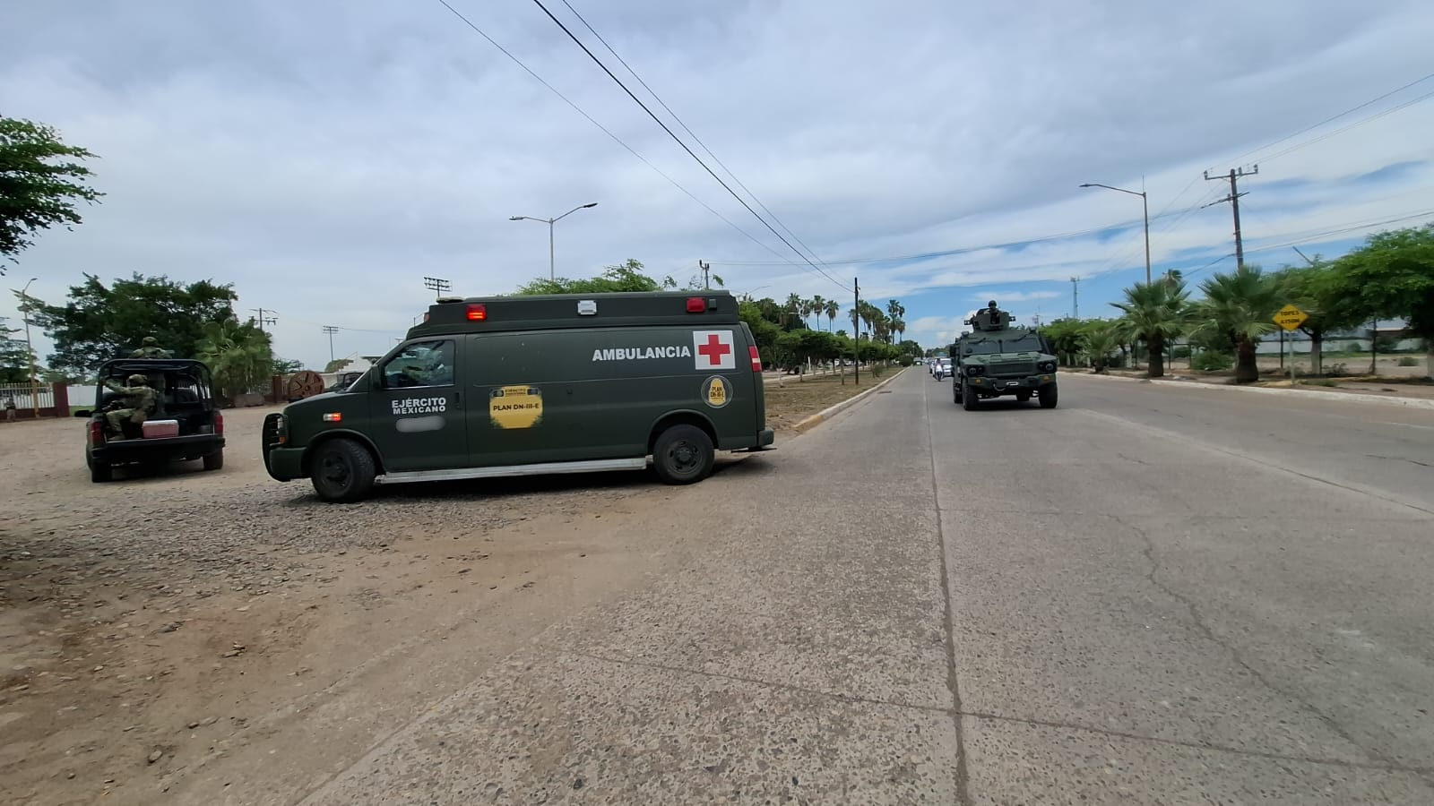 Despliegue de la Marina para grabación de video genera temor