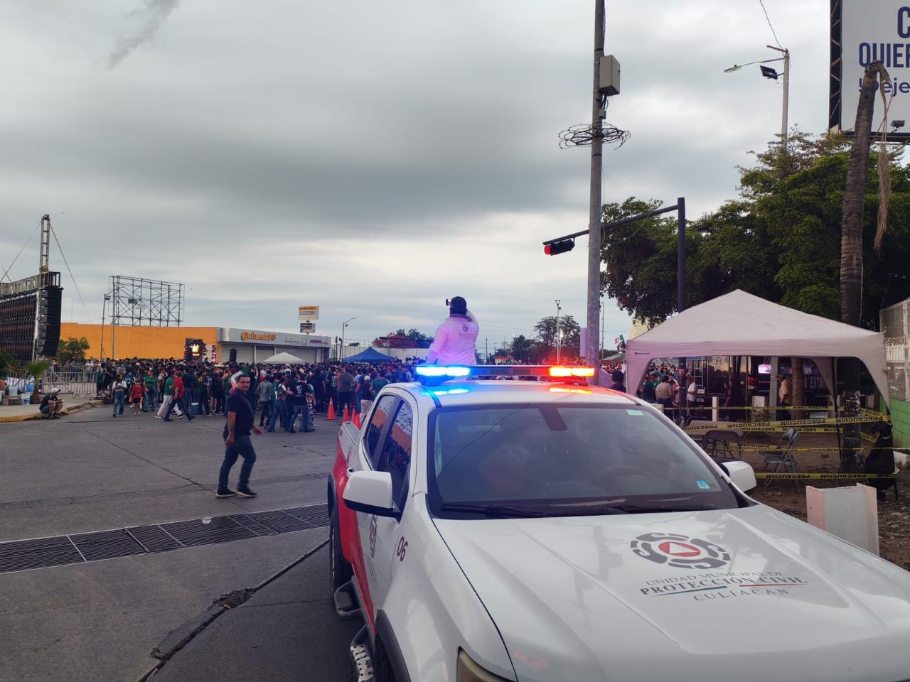 Más de 30 mil salieron a celebrar el México vs Inglaterra