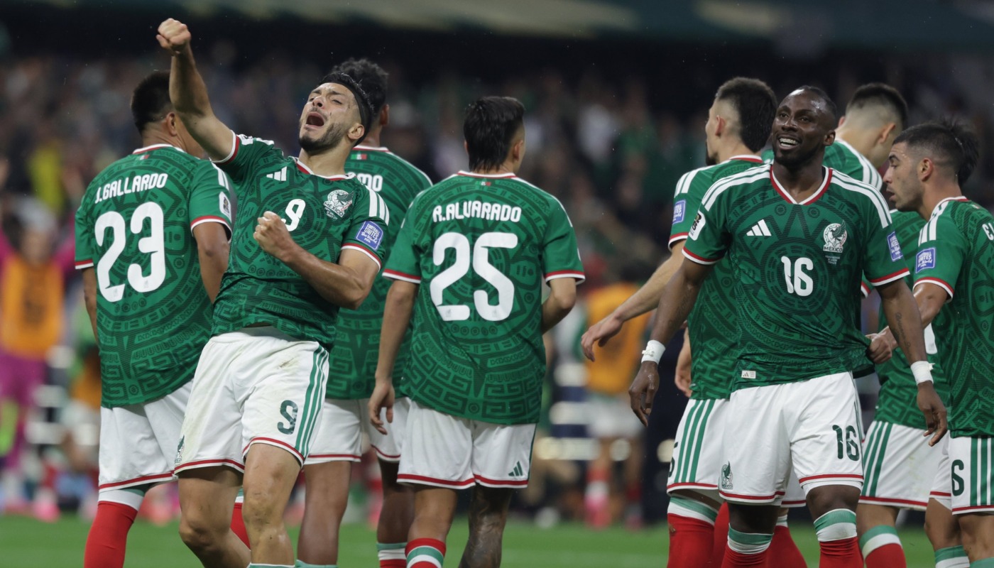 Jugadores de la selección nacional de México