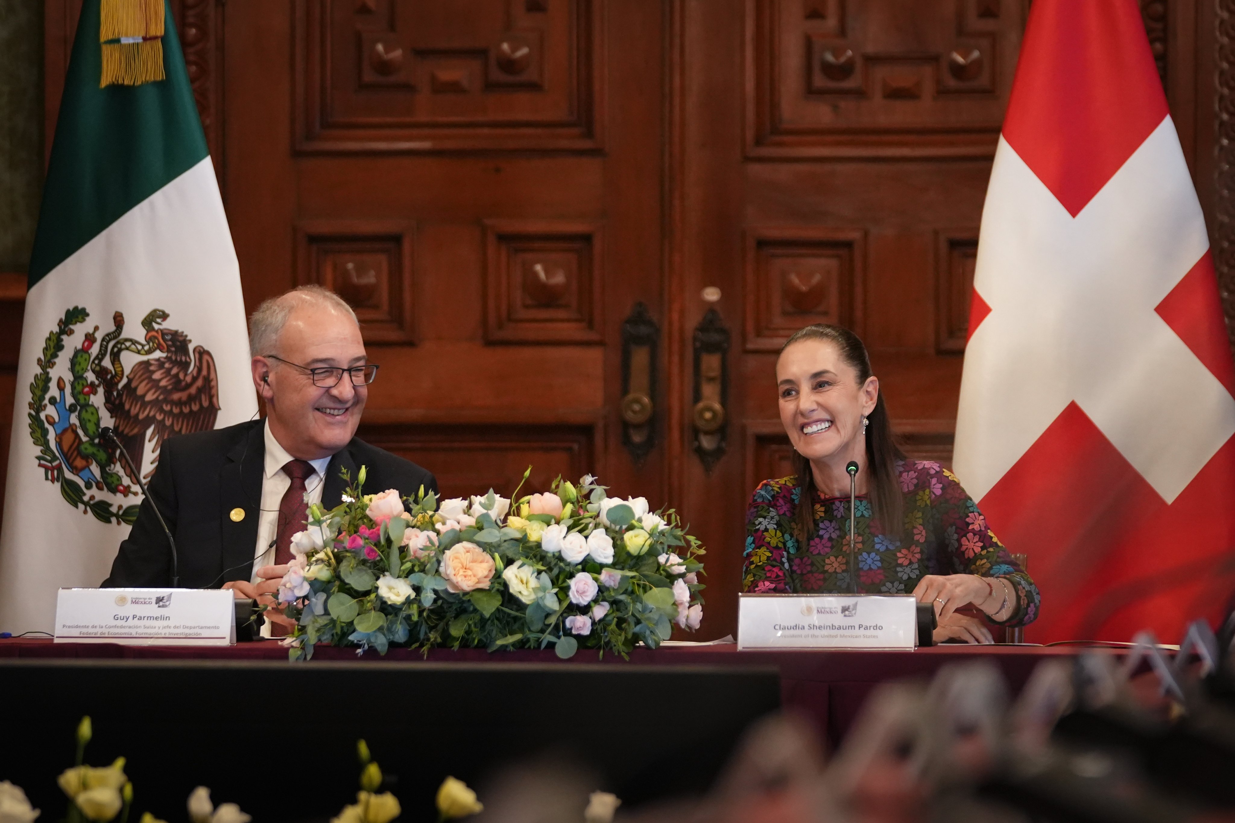 Sheinbaum y el presidente de Suiza reafirman alianza en comercio, inversión y cooperación