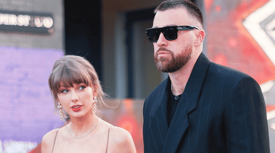 Taylor Swift y Travis Kelce.