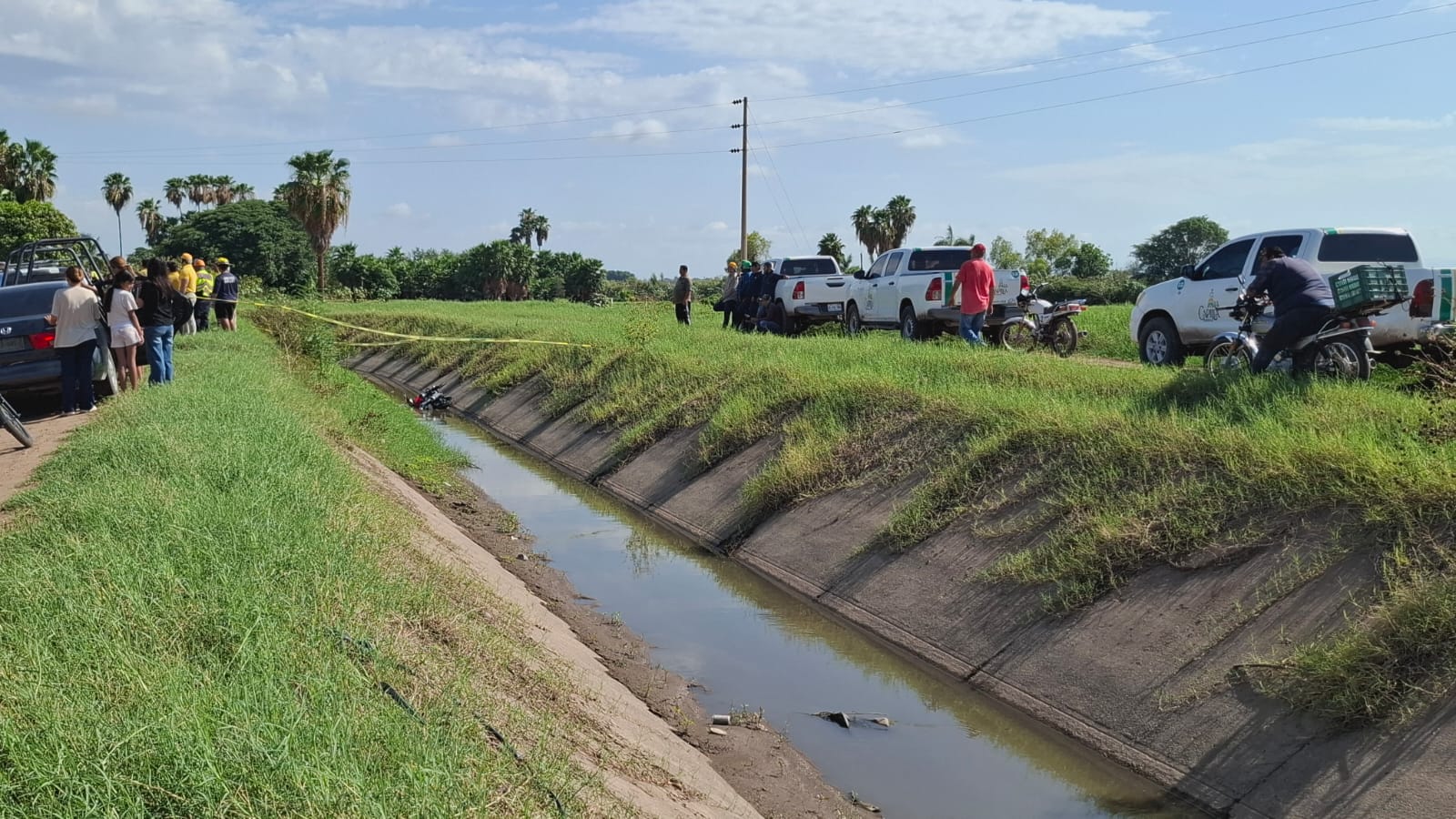 accidente en canal