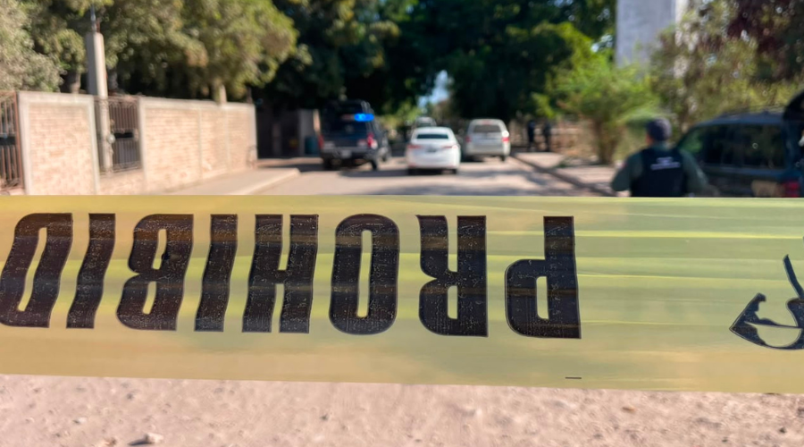 Acordona policía sitio de una agresión con machete en Ahome