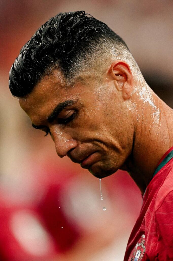 Cristiano Ronaldo llorando