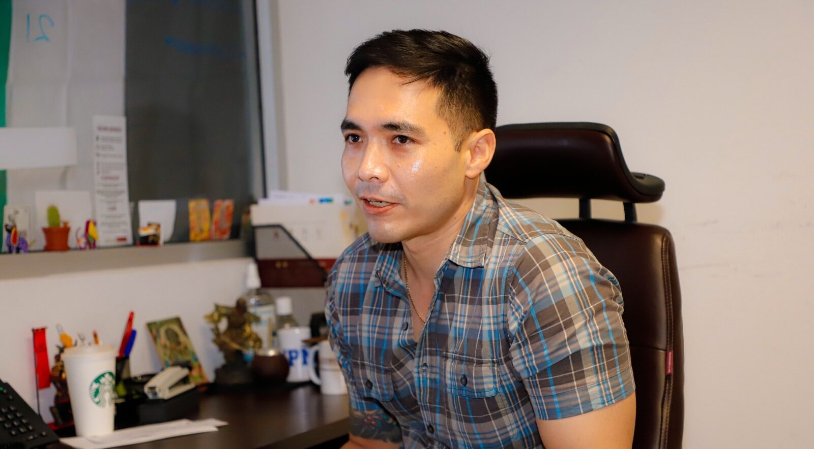 director de Fomento a la Investigación Científica de Confíe, Alberto Kousuke De la Herrán Arita