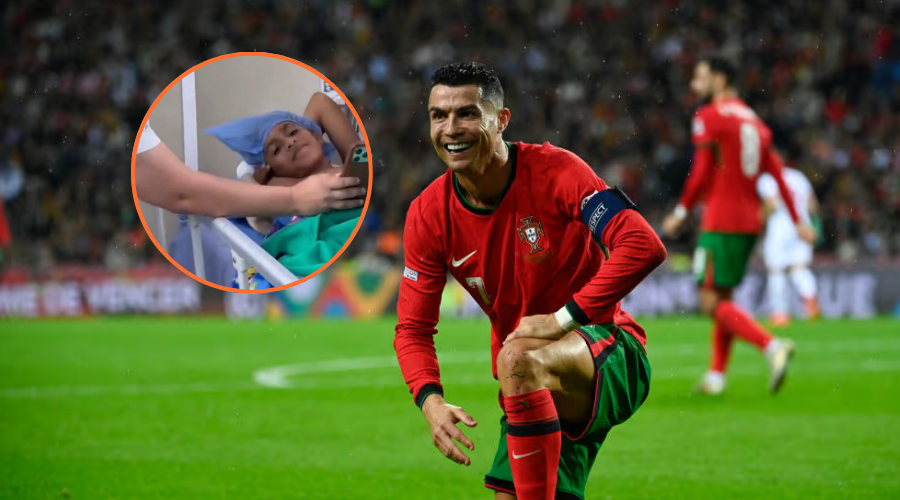 Cristiano Ronaldo envía mensaje a niño venezolano que sobrevivió tras los sismos en el país.