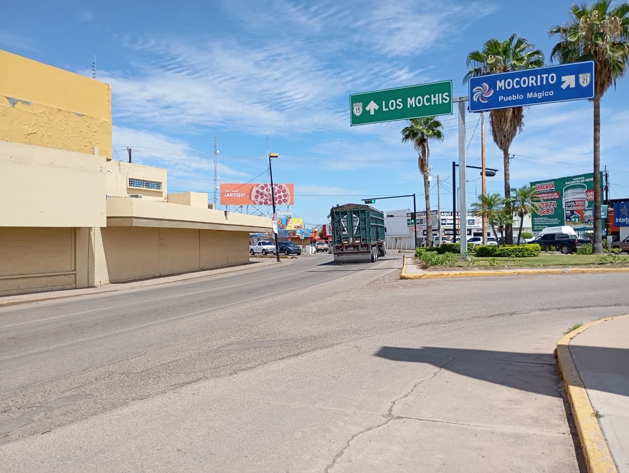 Calle en Guamúchil
