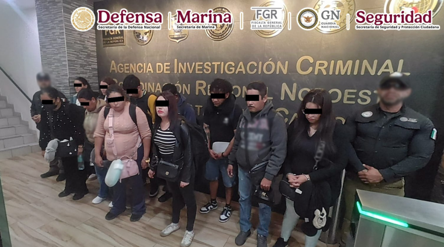 El aseguramiento se realizó durante un operativo de inspección y vigilancia desplegado por elementos de la Fiscalía General de la República.