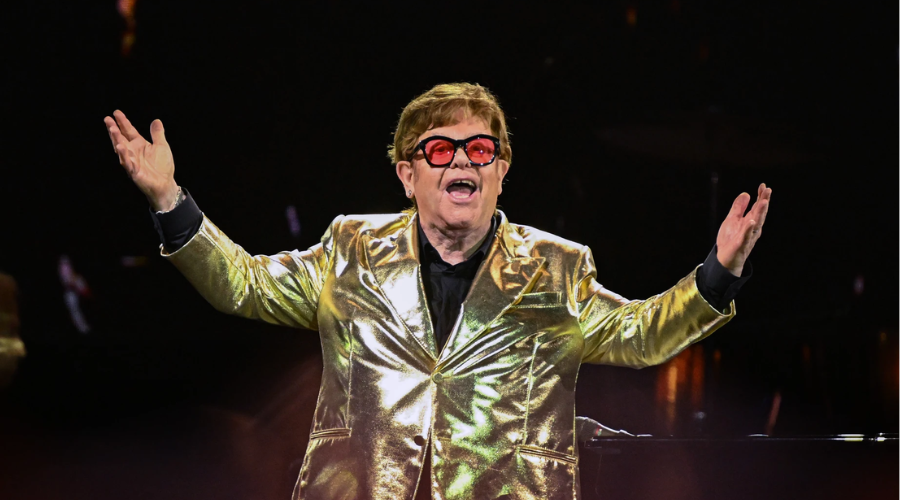 El cantante británico Elton John.