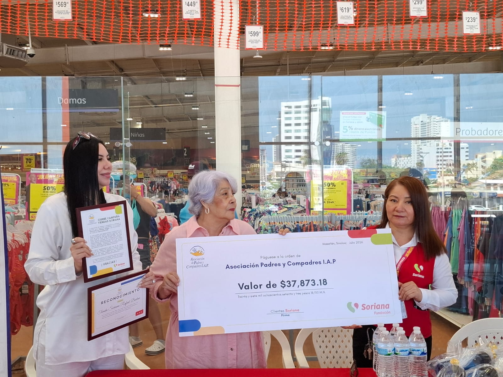 entrea de donacion