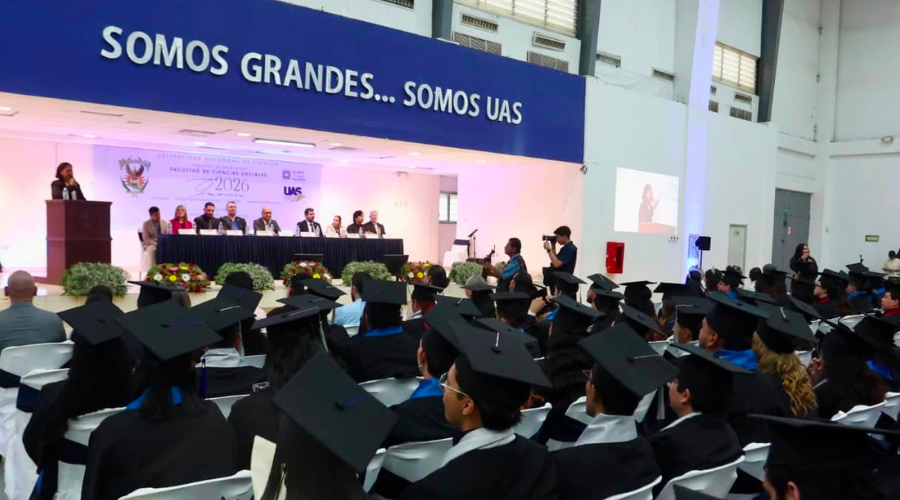 Graduación de alumnos de la UAS