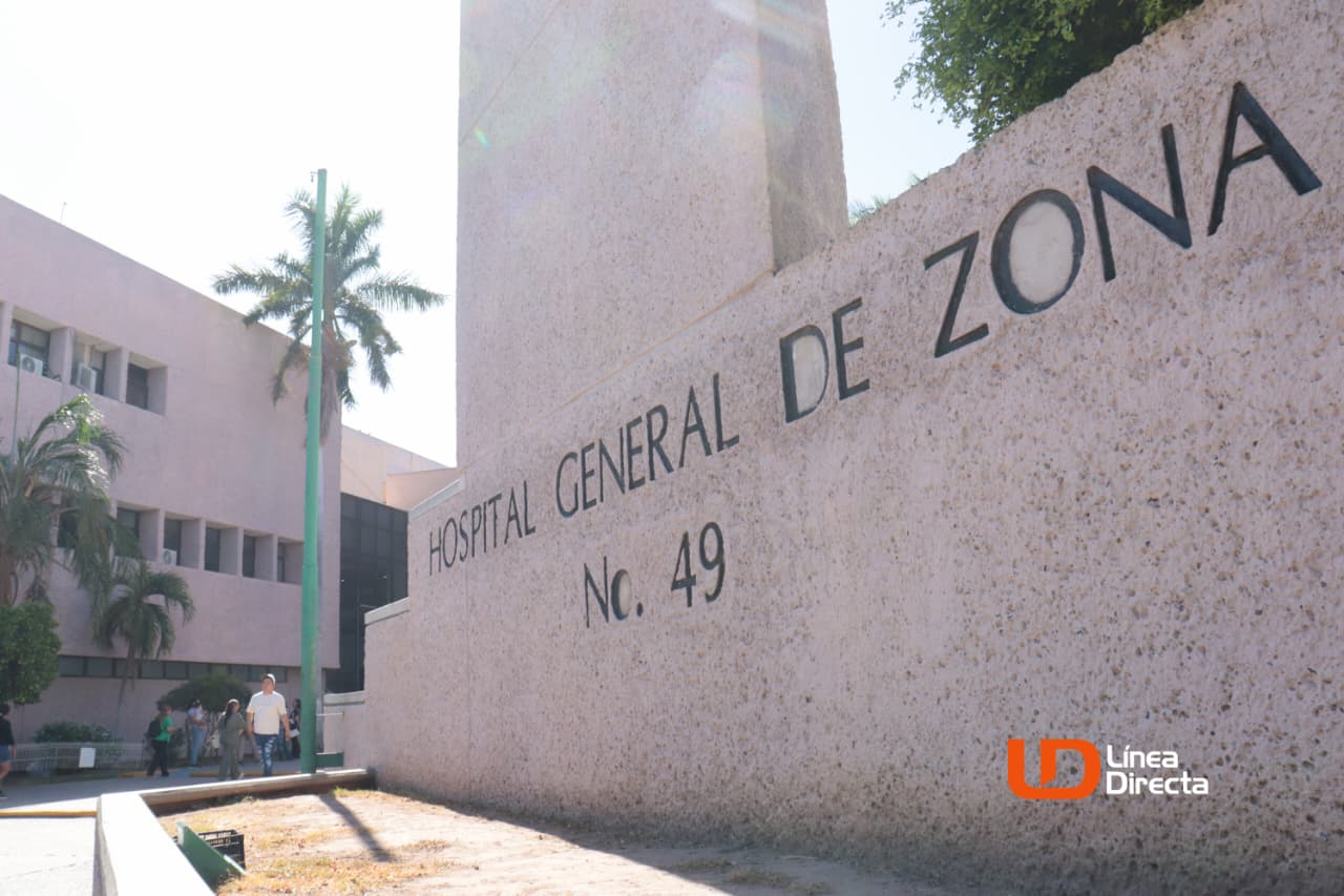 Fachada del hospital 49 IMSS de Los Mochis