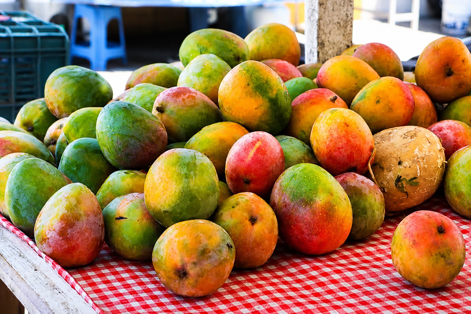 mangos sobre una mjesa