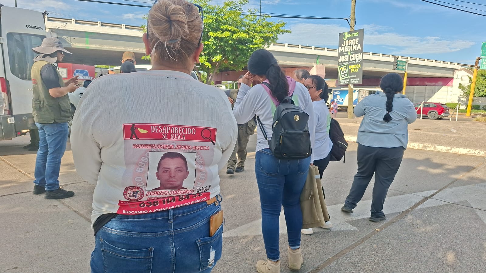 Mujeres rastreadoras del colectivo Rastreadoras de Guasave