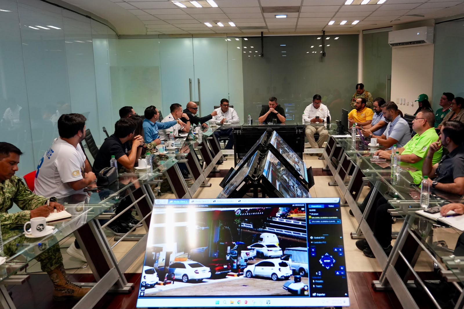 Corporaciones de seguridad plantean operativo ante los festejos del partido México contra Inglaterra