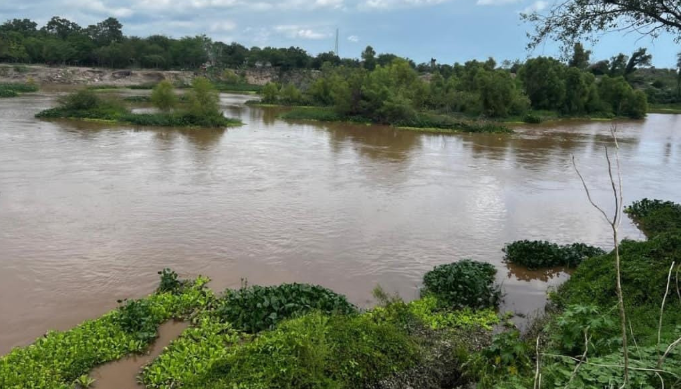 Río Presidio, en Villa Unión.